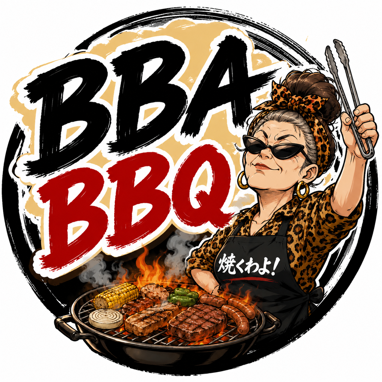 BBA BBQ ロゴ